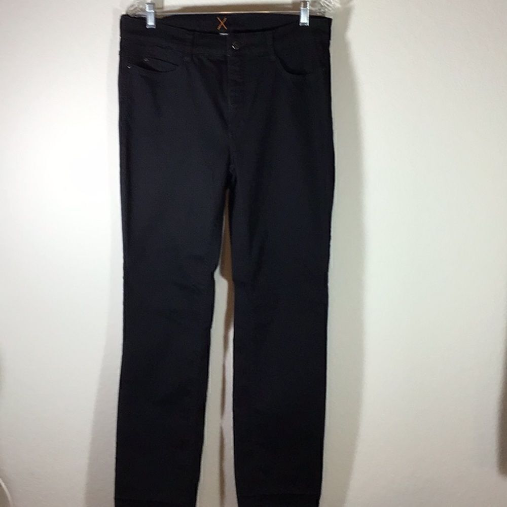 Dream Jeans by Mac Denim Straight Leg 5401-90-355L D999 Black Size 12